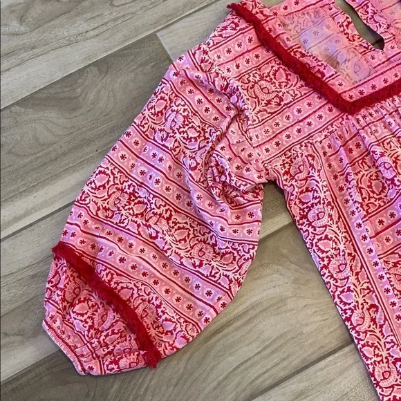 Tuckernuck Pink Patterned Swim Coverup - Picture 5 of 12